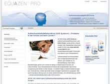 Tablet Screenshot of equazen.at
